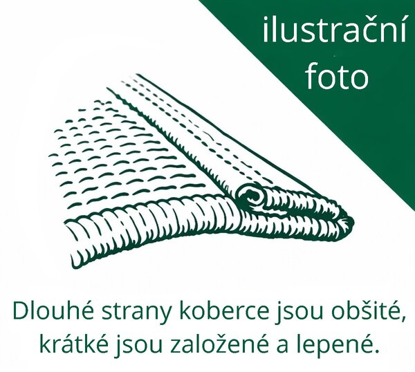 Obsession, Kusový koberec Nordic 877 grey – na ven i na doma, 80x150, šedá, chodba / předsíň