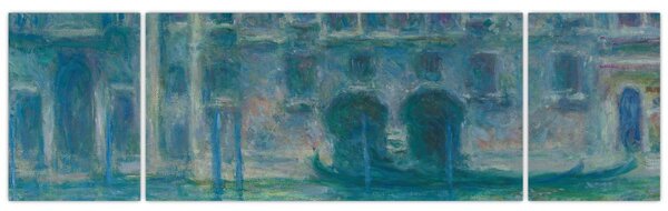 Obraz - Claude Monet, Palazzo da Mula, Venice, reprodukce (170x50 cm)