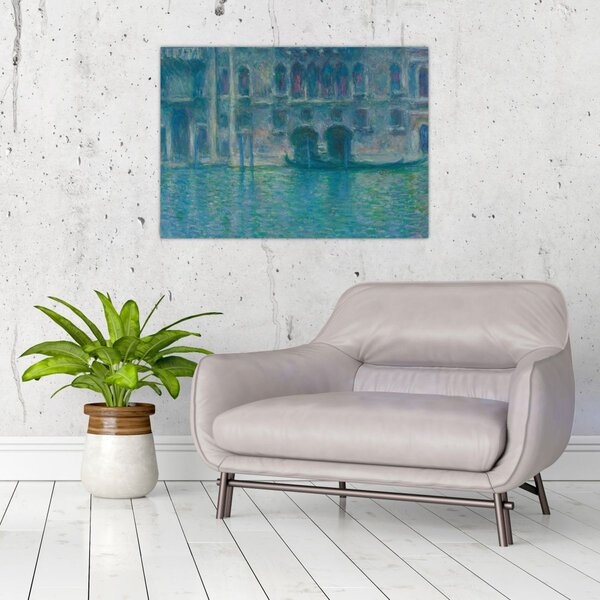 Obraz - Claude Monet, Palazzo da Mula, Venice, reprodukce (70x50 cm)