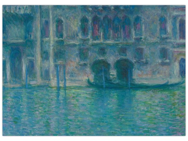 Obraz - Claude Monet, Palazzo da Mula, Venice, reprodukce (70x50 cm)