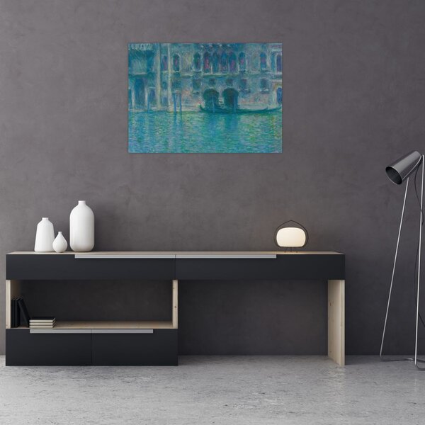 Obraz - Claude Monet, Palazzo da Mula, Venice, reprodukce (70x50 cm)