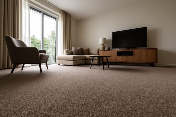 Vopi, Metrážový koberec Apollo Soft béžový - neúčtujeme odřezky z role, na míru, šíře 2m,3m,4m, béžová, ab (mřížka), dětský pokoj