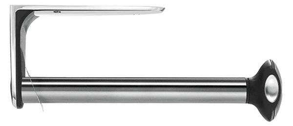 Držák na kuchyňské utěrky na zeď, Simplehuman – pro role 27-28 cm, matná ocel