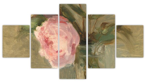 Obraz - Berthe Morisot, Peonies, reprodukce (125x70 cm)