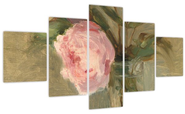 Obraz - Berthe Morisot, Peonies, reprodukce (125x70 cm)