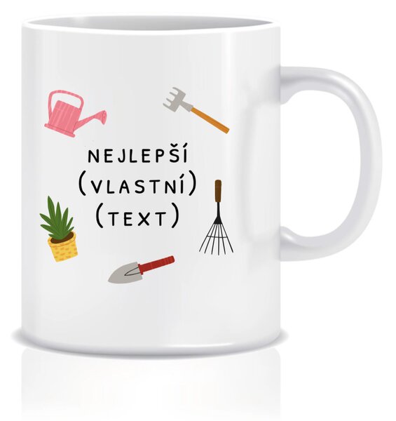 Personalizovaný klasický bílý hrníček 300 ml - nejlepší v oboru