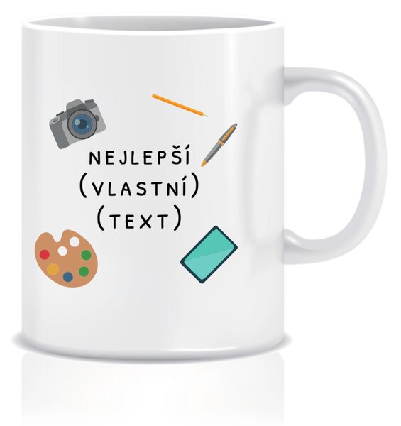 Personalizovaný klasický bílý hrníček 300 ml - nejlepší v oboru