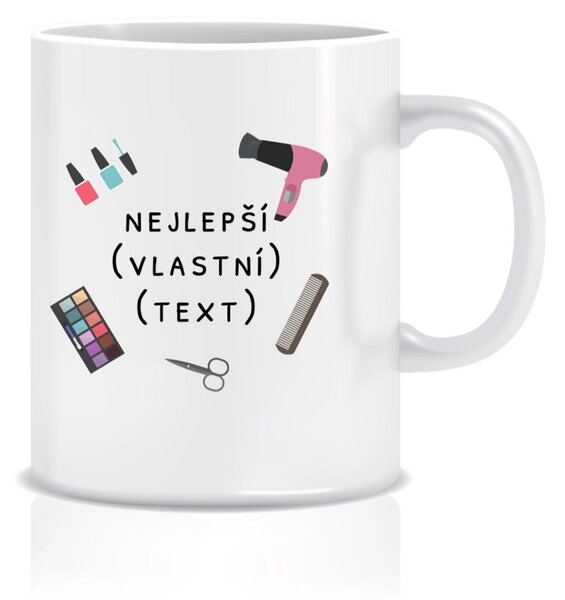 Personalizovaný klasický bílý hrníček 300 ml - nejlepší v oboru