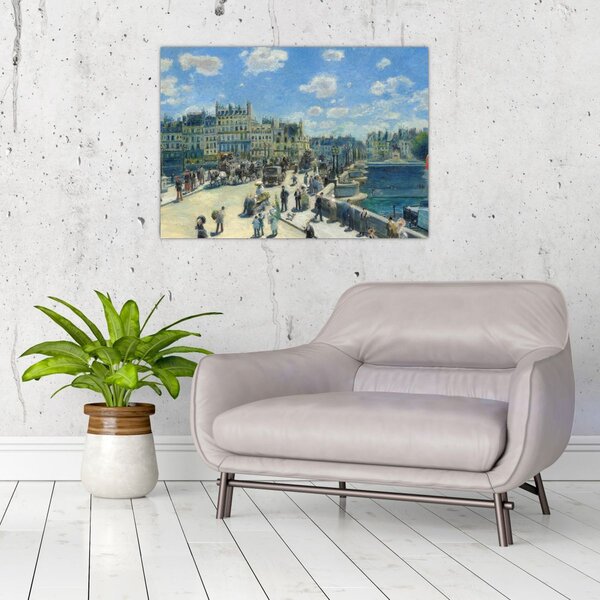 Obraz - Auguste Renoir, Pont Neuf, Paris, reprodukce (70x50 cm)