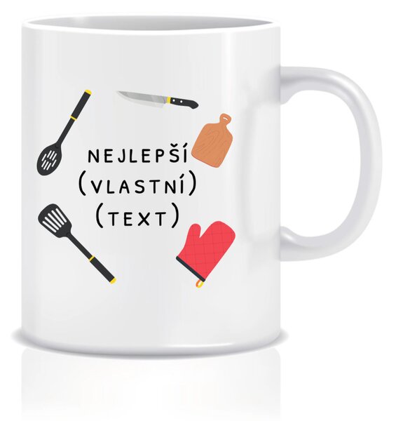 Personalizovaný klasický bílý hrníček 300 ml - nejlepší v oboru