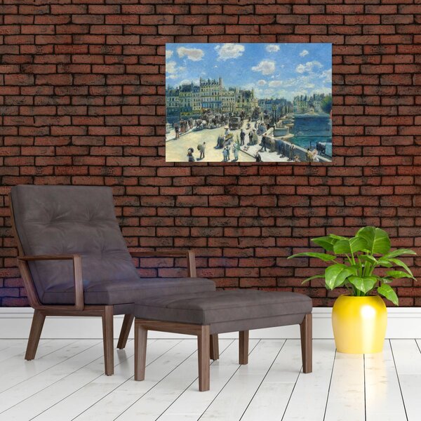 Obraz - Auguste Renoir, Pont Neuf, Paris, reprodukce (70x50 cm)