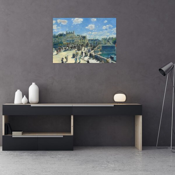 Obraz - Auguste Renoir, Pont Neuf, Paris, reprodukce (70x50 cm)
