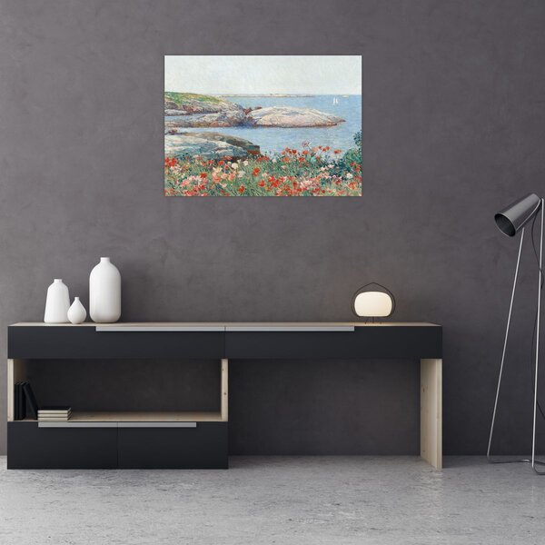 Obraz - Childe Hassam, Poppies, Isles of Shoals, reprodukce (70x50 cm)