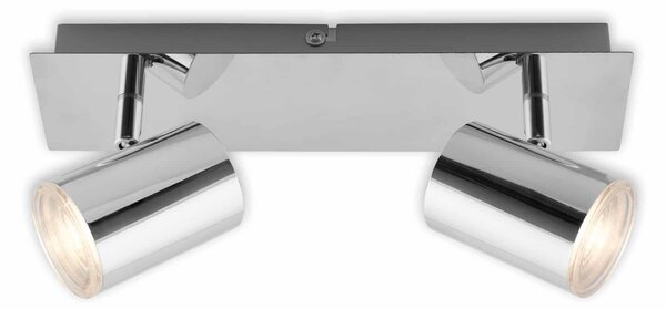 BRI 2731-028 LED bodové svítidlo 29 cm 2xGU10 max. 5W chrom - BRILONER