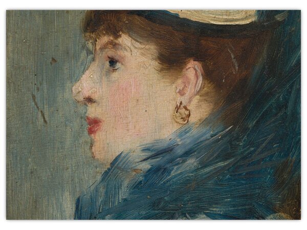 Obraz - Edouard Manet, Portrait of a Lady, reprodukce (70x50 cm)