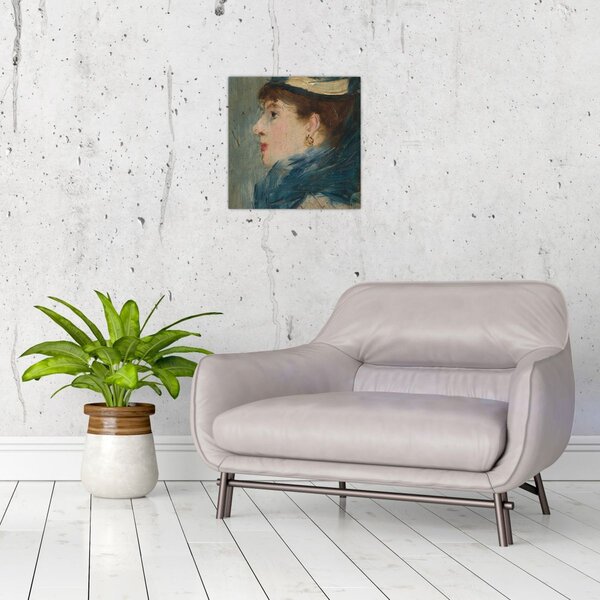 Obraz - Edouard Manet, Portrait of a Lady, reprodukce (30x30 cm)