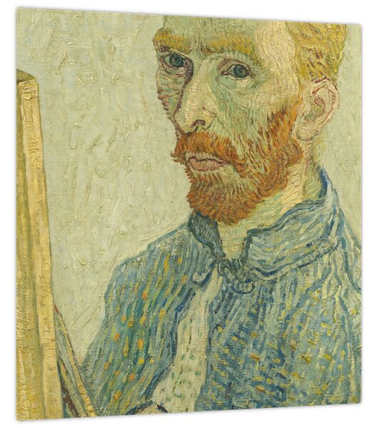 Obraz - Portrait of Vincent van Gogh, reprodukce (30x30 cm)