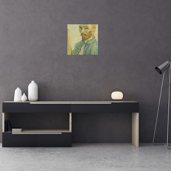 Obraz - Portrait of Vincent van Gogh, reprodukce (30x30 cm)