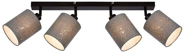 BRILO 2078-044 Bodové svítidlo 65 cm 4x E27 25W šedá - BRILO