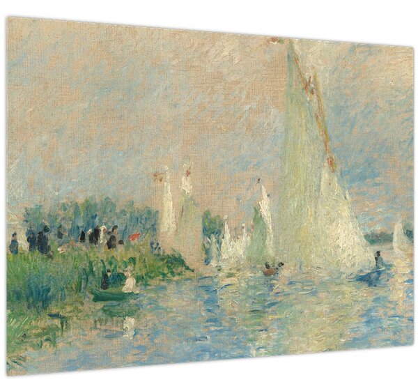 Obraz - Auguste Renoir, Regatta at Argenteuil, reprodukce (70x50 cm)