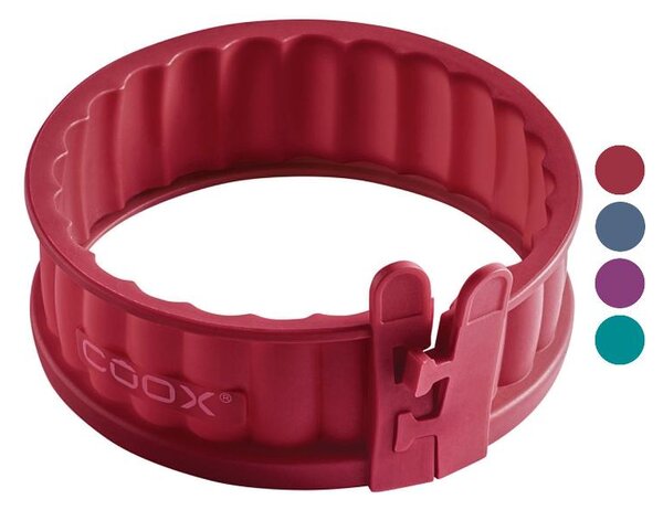 Coox Silikonová forma na koláč se skleněným dnem, Ø 12 cm (100386472)