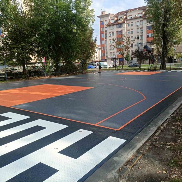 Sportovní podlaha Bergo Ultimate PLUS™ Černá