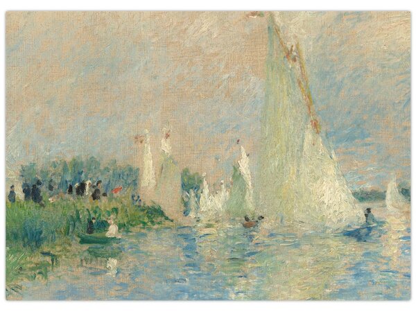 Obraz - Auguste Renoir, Regatta at Argenteuil, reprodukce (70x50 cm)