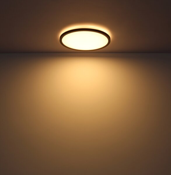 Stropní LED svítidlo SAPANA 3 černá/opál