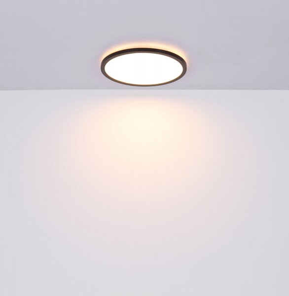 Stropní LED svítidlo SAPANA 3 černá/opál