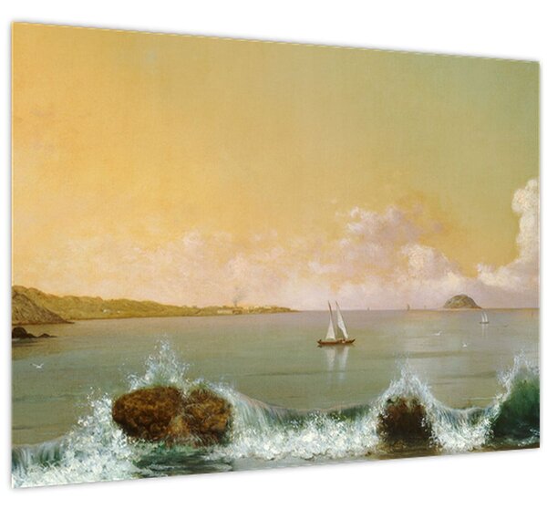 Obraz - Martin Johnson Heade, Rio de Janeiro Bay, reprodukce (70x50 cm)