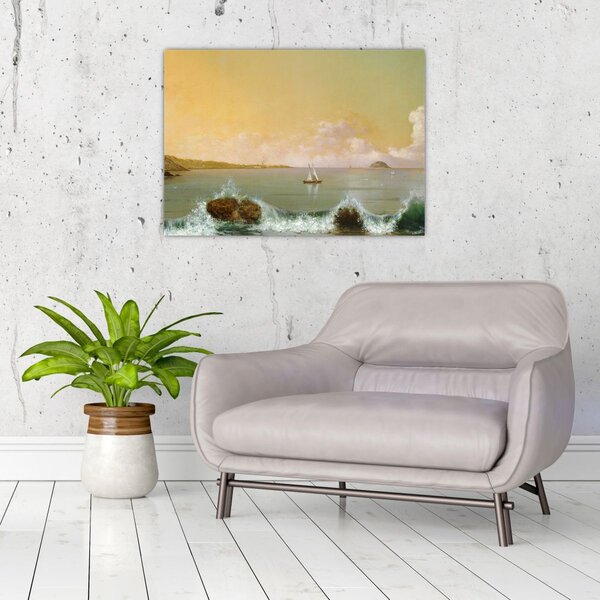 Obraz - Martin Johnson Heade, Rio de Janeiro Bay, reprodukce (70x50 cm)