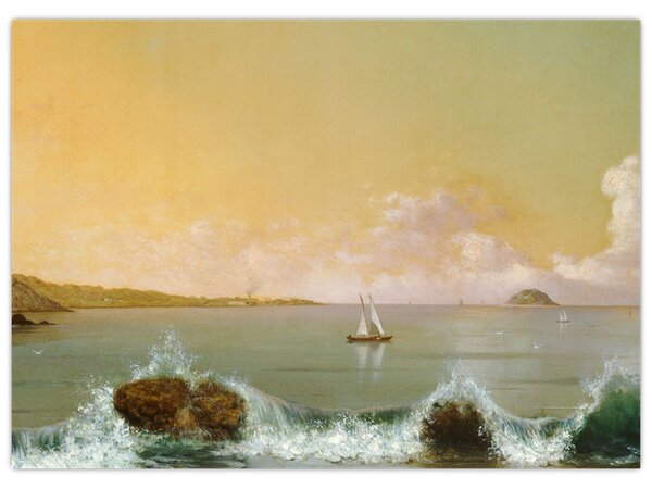 Obraz - Martin Johnson Heade, Rio de Janeiro Bay, reprodukce (70x50 cm)