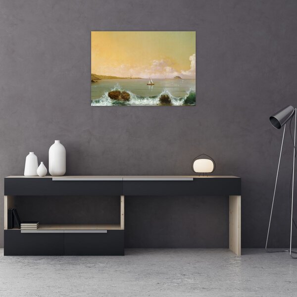 Obraz - Martin Johnson Heade, Rio de Janeiro Bay, reprodukce (70x50 cm)