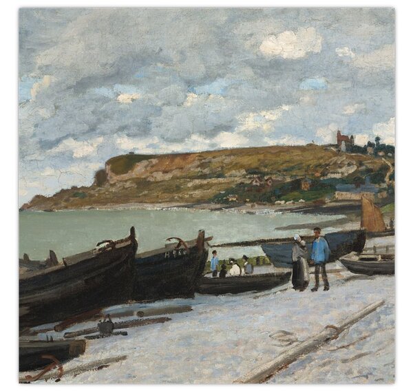 Obraz - Claude Monet, Sainte Adresse, reprodukce (30x30 cm)