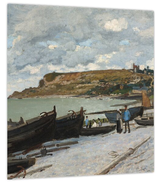 Obraz - Claude Monet, Sainte Adresse, reprodukce (30x30 cm)