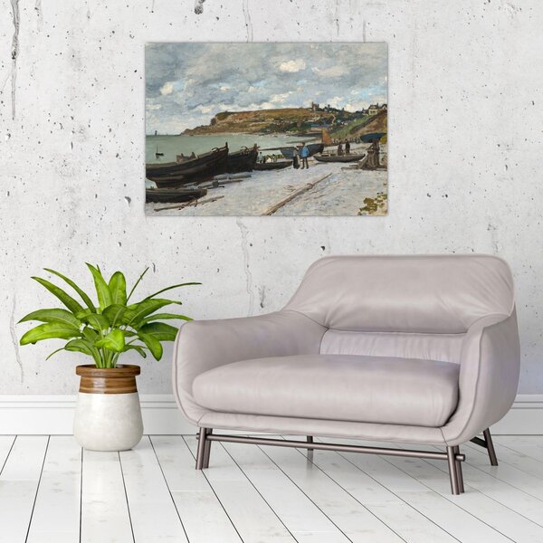 Obraz - Claude Monet, Sainte Adresse, reprodukce (70x50 cm)