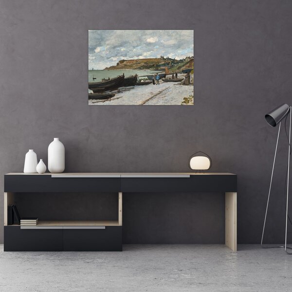 Obraz - Claude Monet, Sainte Adresse, reprodukce (70x50 cm)