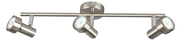 BRI 2843-032 Bodové svítidlo 48 cm 3xGU10 9W 750lm matný nikl - BRILONER