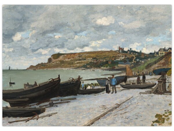 Obraz - Claude Monet, Sainte Adresse, reprodukce (70x50 cm)