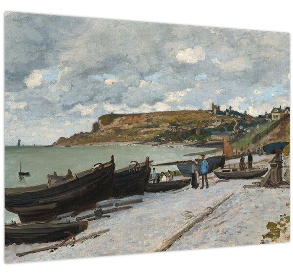 Obraz - Claude Monet, Sainte Adresse, reprodukce (70x50 cm)