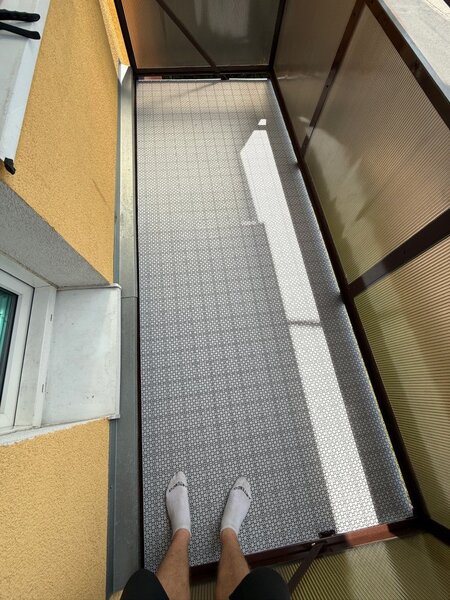 Plastová dlažba Mosolut Hestra Universa, světle šedá, 1 m²