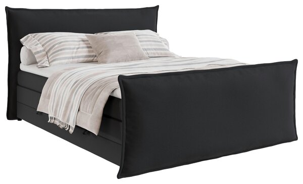 POSTEL BOXSPRING, 160/200 cm, šedá MID.YOU - Postele s úložným prostorem, Online Only