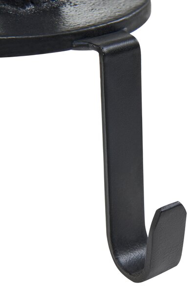 Sada 3 věšáků na vánoční punčochy KAJAANI 22 cm Louskáček Černá