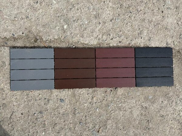 Venkovní dlažba Mosolut Hestra Woodlook, tmavý dub, 1 m²