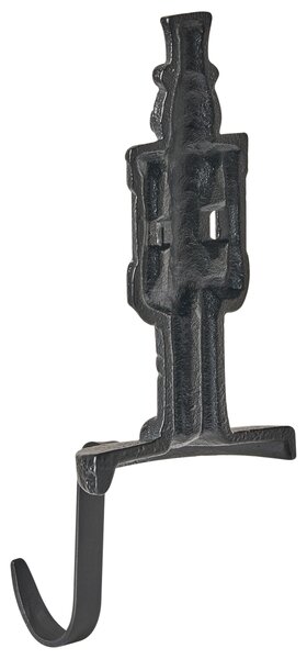 Sada 3 věšáků na vánoční punčochy KAJAANI 22 cm Louskáček Černá