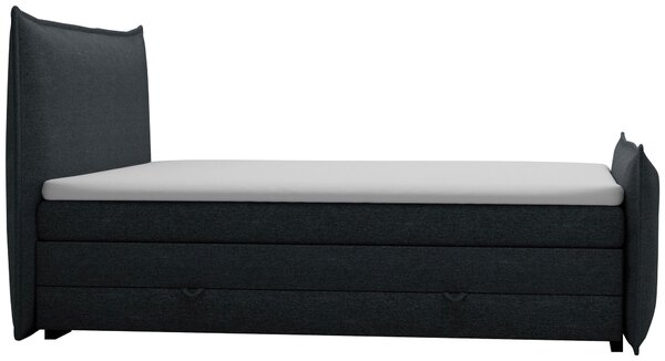 POSTEL BOXSPRING, 160/200 cm, šedá MID.YOU - Postele s úložným prostorem, Online Only