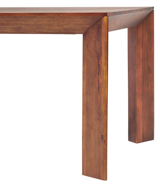 JÍDELNÍ STŮL, mangové dřevo, tmavě hnědá, 200/100/76 cm MID.YOU - Jídelní stoly, Online Only