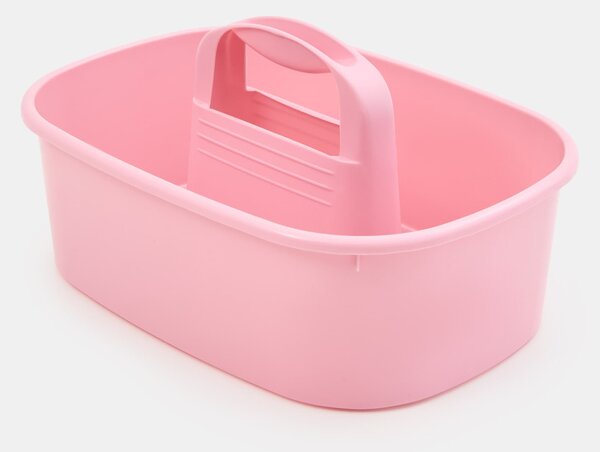 Sinsay - Cleaning supplies organizer with handle - pastelová růžová
