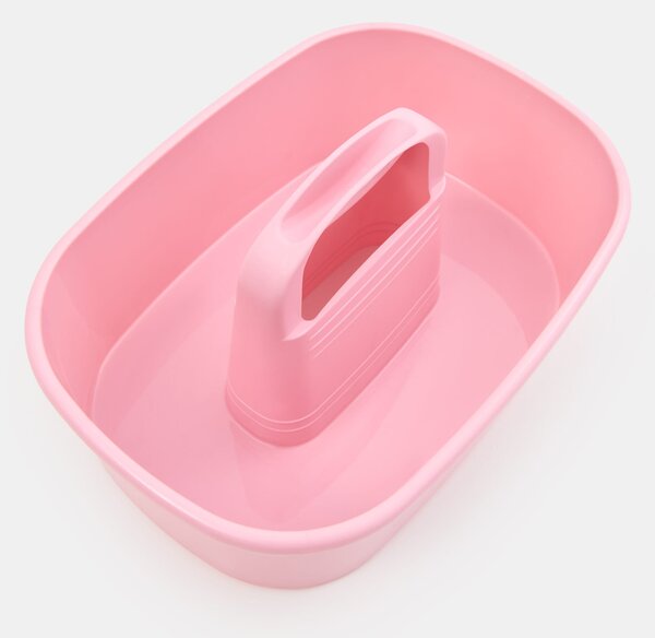 Sinsay - Cleaning supplies organizer with handle - pastelová růžová