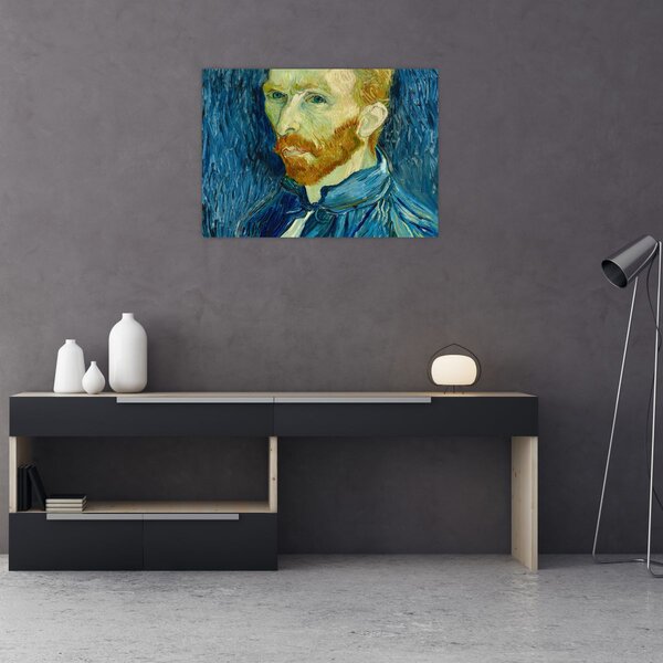 Obraz - Vincent van Gogh, Self-Portrait, reprodukce (70x50 cm)